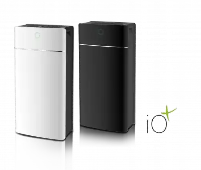 ProActiveAir Hvid og sort produkt ProActiveAir iO+ Hvid og sort produkt